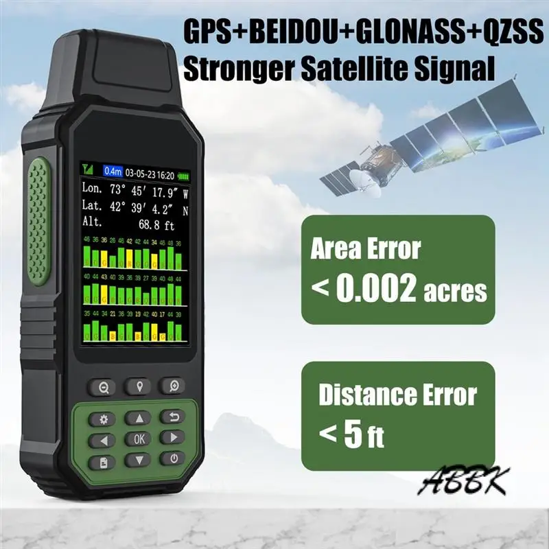 Feming Code Detector Device Rugged Terrain Measurement Device High-Precision Handheld GPS Survey ...