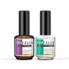 COSCELIA Nail Primer and Dehydrator for Acrylic Nails No Burn Fast Air Dry Nail Prep Dehydrator and Strength Primer Set 8/15ml 1