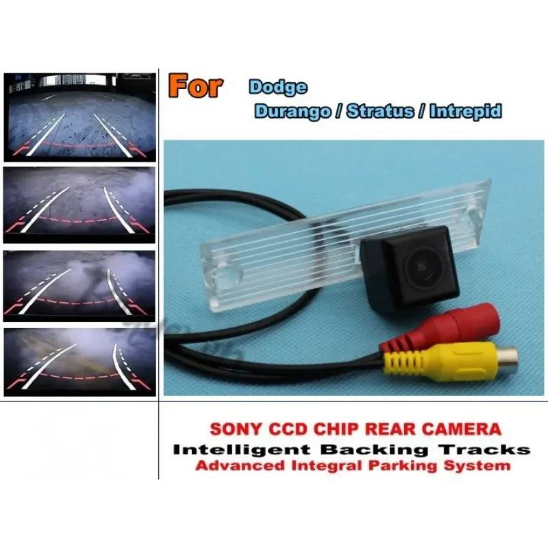 Per Dodge Durango / Stratus / Intrepid Intelligent Car Parking Camera/Con Tracks Module Telecamera Posteriore Ccd Night Vision