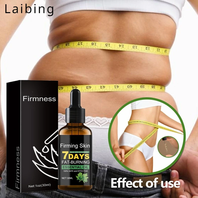 7 Days of Weight Loss Essential oil Anti-cellulite promotes burning thighs waist belly fat Reduction Body Toning essential oil