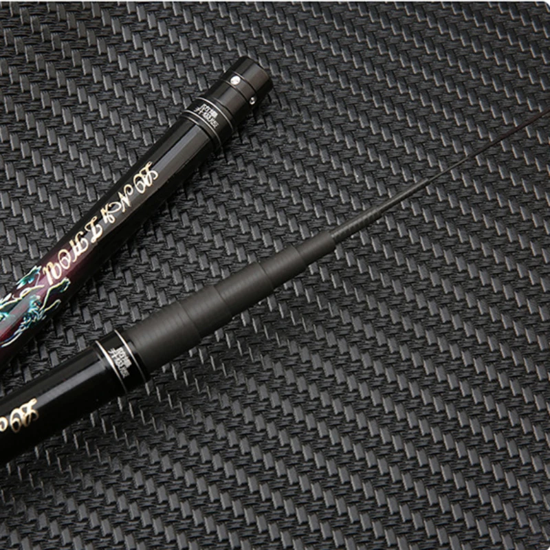 초경량 및 초경질 고탄소 소재 텔레스코픽 낚싯대, 다양한 장소용 강력한 핸드 로드, 2.7m-10m, 신제품