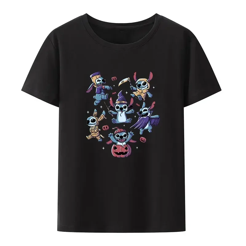 

CuteSpookyAliensGiftHalloweenExperimentsPrintTShirtMenWomenShort-sleevNoveltyBreathableTopsHumorStyleCoolShirt