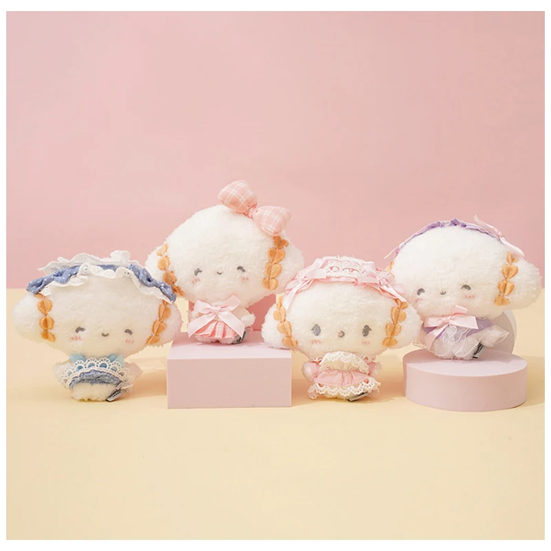 

10 см Sanrioed аниме мультфильм Lolitas Cogimyuns Мягкая Плюшевая Кукла, кавайная милая девочка, сердце, плюшевая подвеска, украшения, игрушки, подарок