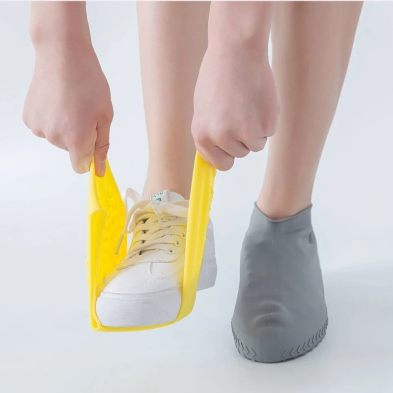 Non-slip Rain-proof Waterproof Unisex Silicone Rubber Shoe Covers Outdoor Cycling Protectors