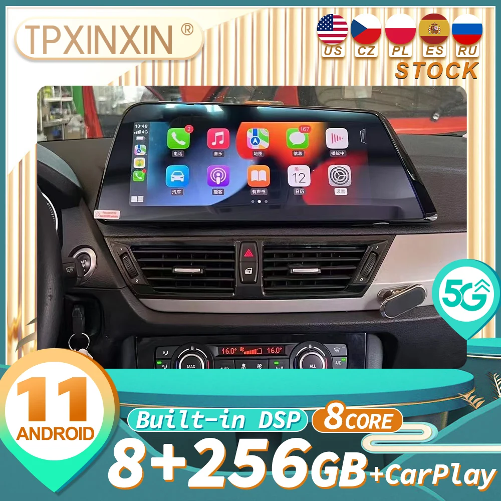 

For BMW X1 E84 CIC 2011-2015 Android Car Stereo Radio Screen Auto Radio Player Car GPS Navigation Head Unit Carplay