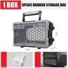 Multi-grid Drawer Toolbox Professional Tool Box Organizer Parts for Mechanics Suitcase Screws Accessories Accessories Plastic 6