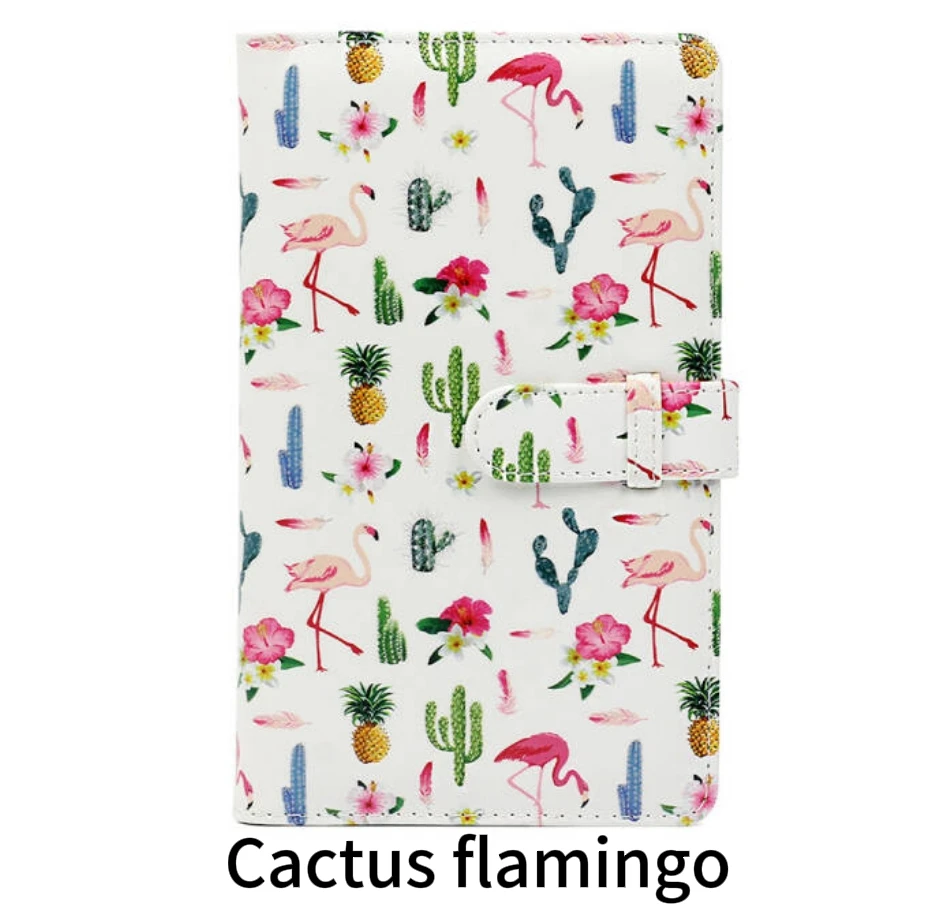 Compact 96-Pocket Photo Album for Instant Prints and Cards