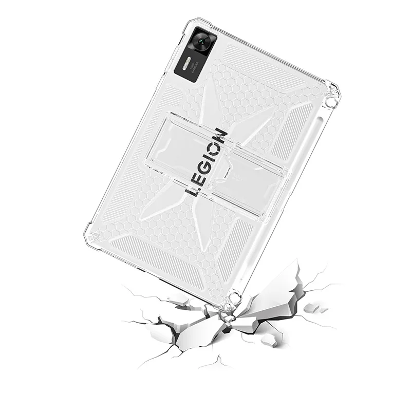 Clear Stand Case with Pencil Holder & Air-Bag Protection