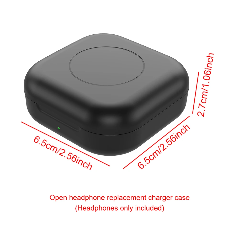 Charging Case 600mAh Type-C Rechargable Battery Charger Cover Case Charging Box Replacement For Shokz OpenFit T910 Open Ear Hook