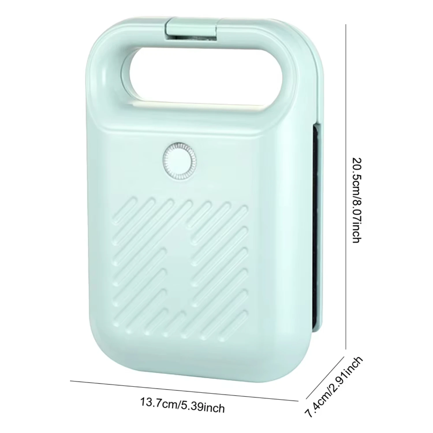 Sandwich Maker Bread Presser with Non-Stick Coating Toaster Light Food Making Machine Meat Beef Omelette