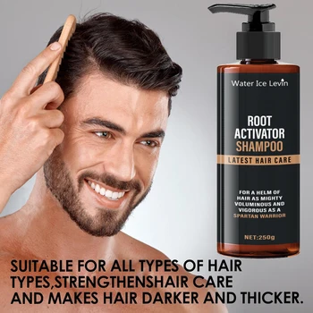 Shampoo Attivante per la Radice - Estratti Naturali di Erbe, Cheratina e Biotina, Rende i Capelli Freschi e Asciutti, e Rende i Capelli Danneggiati Più Densi.