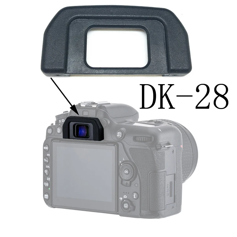 Dk-28 Eye Cup Oculare Eyecup Cover Per Mirino Per Fotocamera Nikon D7500