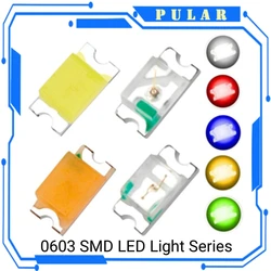 Vibrant Multi - Color SMD LED Light Bead Set (100PCS) (Pink)