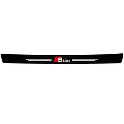 Premium Carbon Fiber Car Door Sill Sticker - Anti - Scratch & Waterproof Design (1Pcs Trunk)