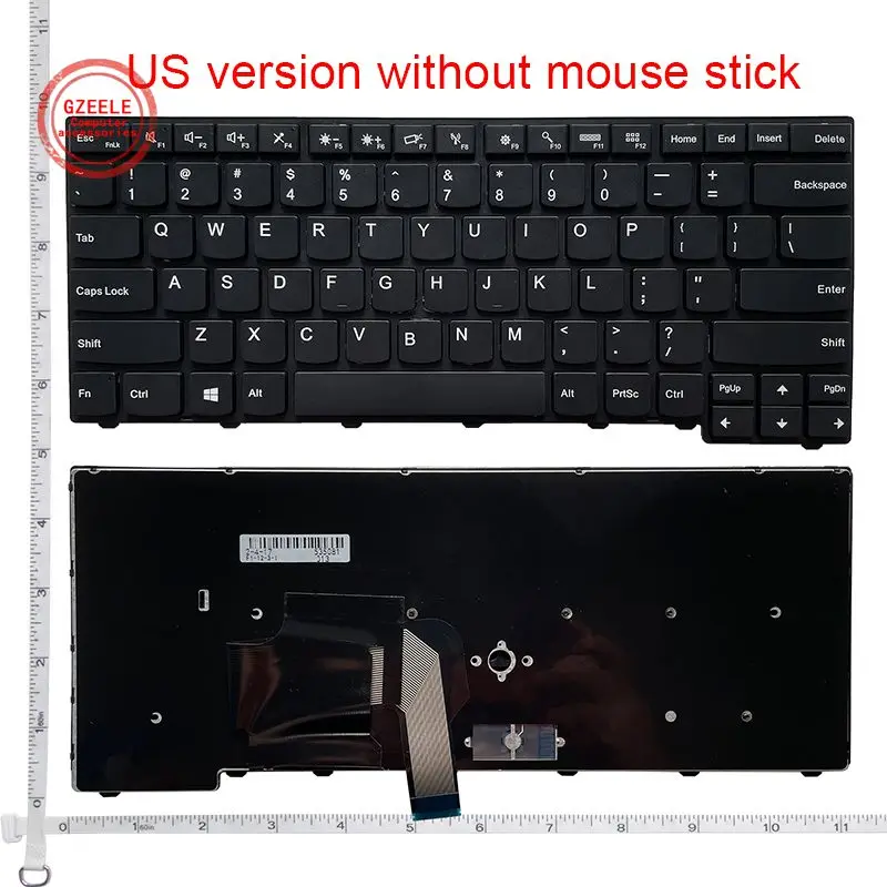 

Новая английская клавиатура GZEELE для Lenovo T440 T440P T440s T431 E431 L440 T431S E440 для Thinkpad E431 без черной подсветки