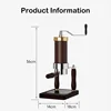 HomeWise Manual Spinning Espresso Maker Manual Pneumatic Air Pressure Integrated Coffee Machine or Electric Heating Type Maker 5