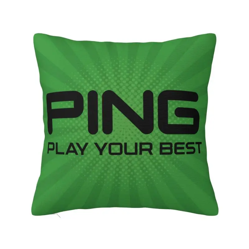 

Modern Golf Logo Cushion Cover Soft Throw Pillow Case Decoration