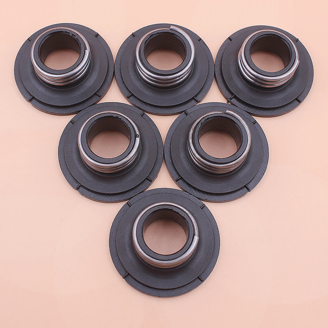 

6pcs/lot Oil Pinion Worm Gear For Husqvarna 340 345 445 450 340E 340EPA 345E 345EPA 445E 450E Chainsaw Parts 503931801