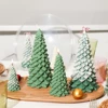 Christmas Tree Candle Silicone Mould for Scented Aromatic Handicraft Christmas Decor Handmade Candle Making Holiday Gifts