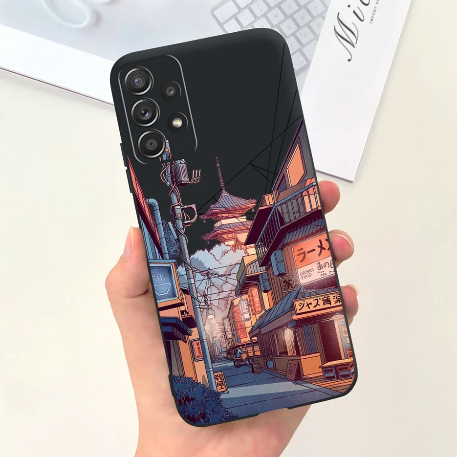 Cute Cartoon Shockproof Soft TPU Phone Case in Pastel Design