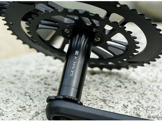 Senicx チェーンリング 一体型　歯数 46/30 Senicx-バイクチェーンリング、46-30/50-34/52-36-39t、2x9 10