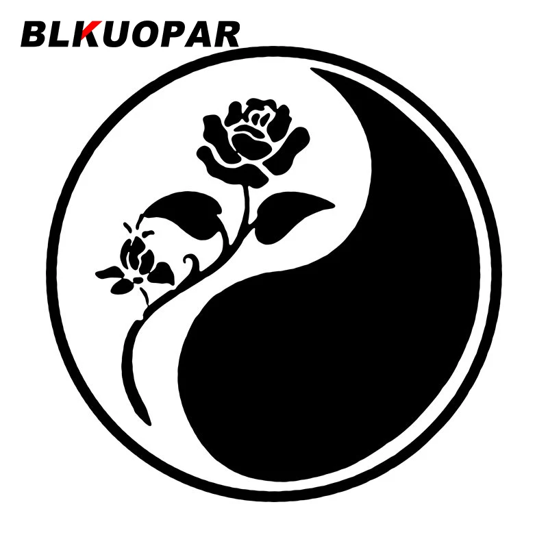 

BLKUOPAR Yin Yang клипарт векторные забавные автомобильные наклейки окклюзия царапины виниловые наклейки личные автомобильные товары бампер Кондиционер