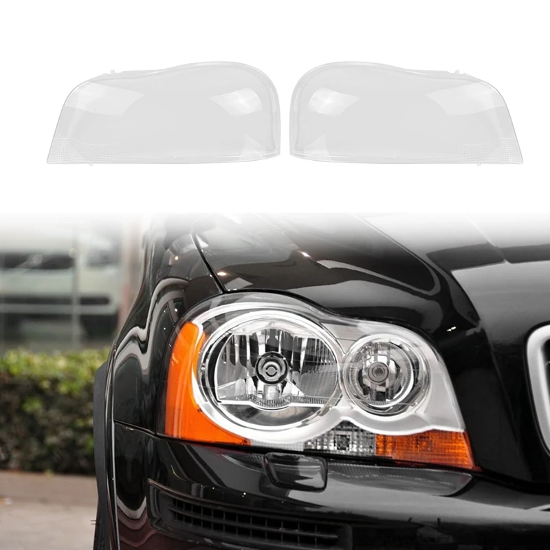 

For Volvo XC90 Right Headlight Shell Lamp Shade Transparent Lens Cover Headlight Cover