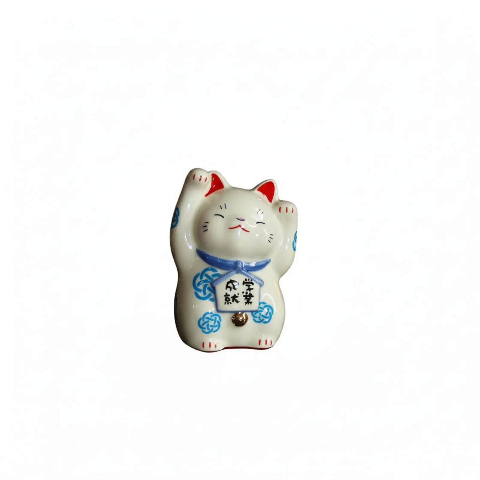 일곱 행운의 신 고양이 조각상 행운의 상징 마네키네코 장식 행운을 부르는 고양..
