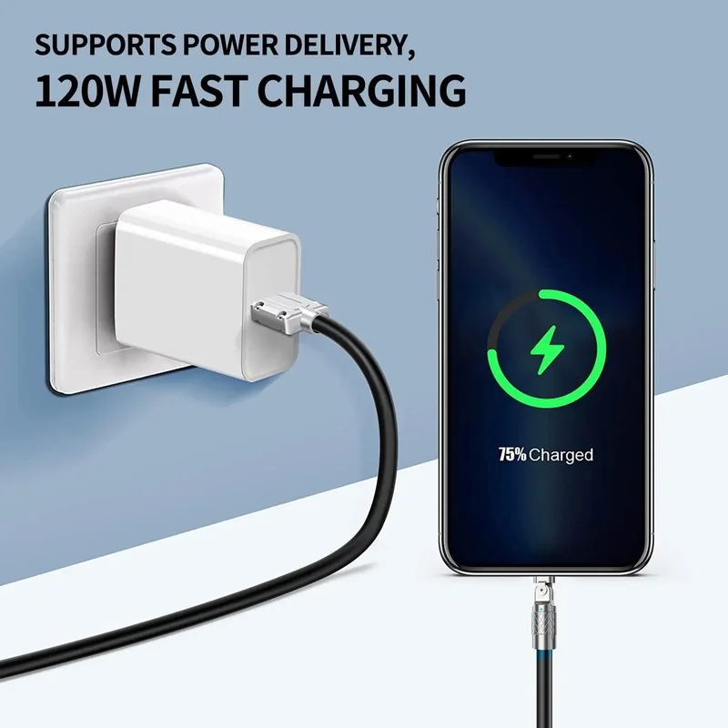 Type c charging cord USB 120W Type C Charger Fast Charging Type C Charging Cords Phone Fast Charging Cord Compatible with Galaxy S20/S20 S10