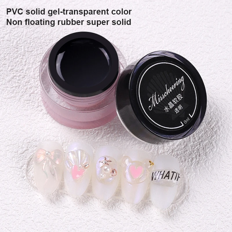 

Three-dimensional Universal Clay Soft Glue Carved Model Nail Art PVC Solid Gel Nail Clay Nail Art Decoratio 8ml TSLM1