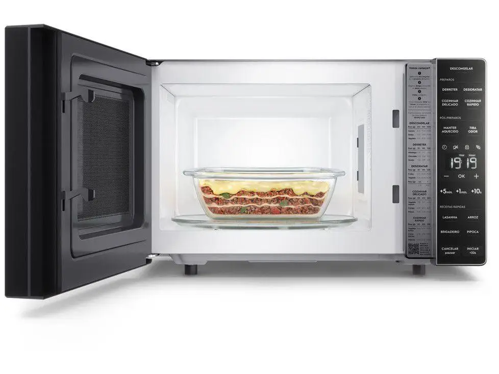 Micro-ondas Electrolux 23L Prata Efficient - 220V 5