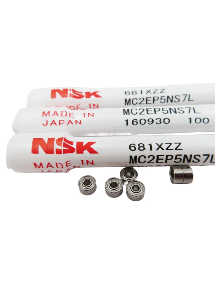 오리지널 NSK 고속 베어링, L-415ZZ 미니어처 볼 베어링, 1.5x4x2 모델 베어링, 681X, 681X, 1.5x4x2mm, 50 개