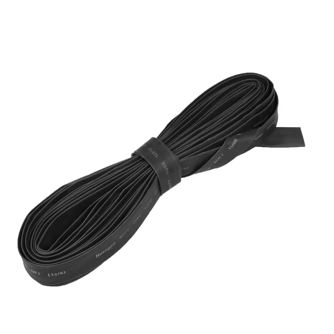 

Keszoox rate 2:1 Black Polyolefin 12mm Dia Heat Shrink Shrinkable Tube 10M