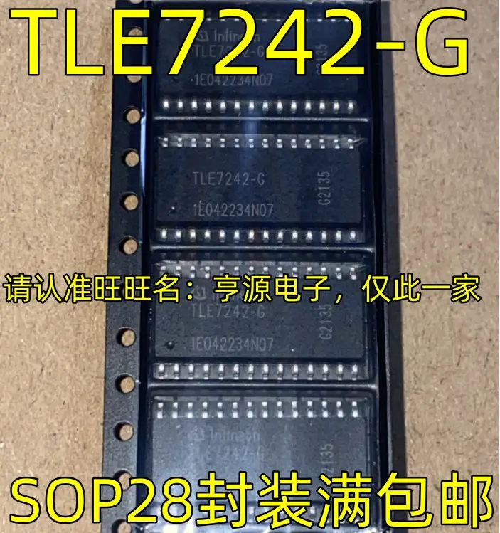 

Free shipping TLE7242-G SOP28 5PCS Please leave a comment