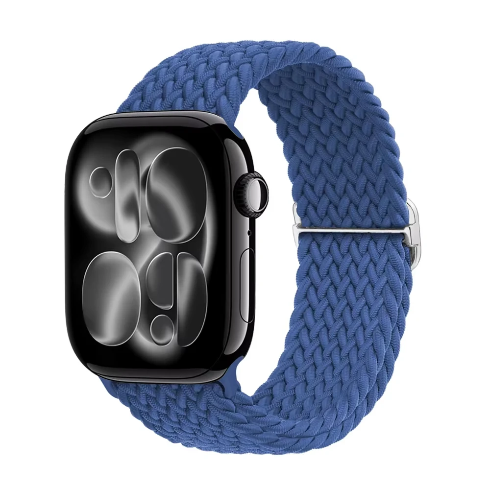 Elastic Braided Nylon Strap