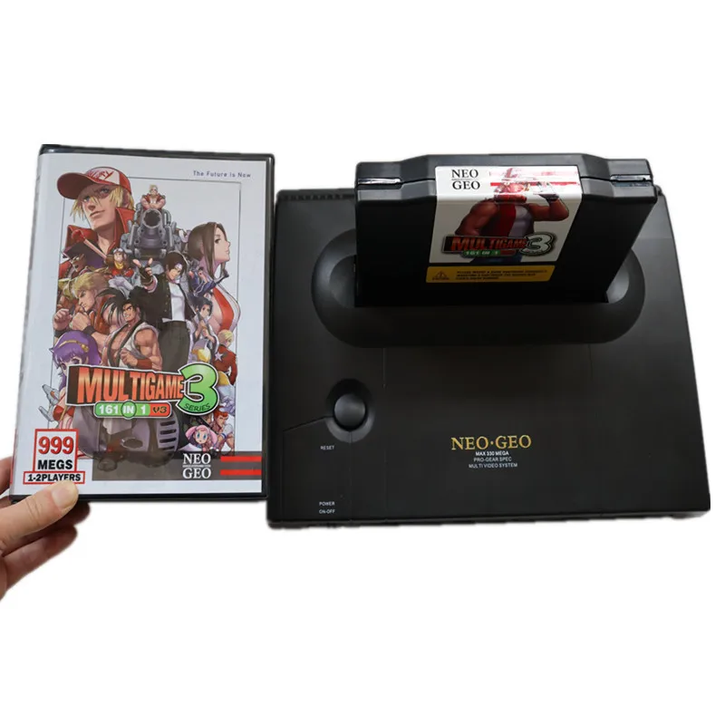 아케이드 카세트 161 in 1 NEO GEO AES 멀티 게임 카트리지 버전, 2024 새 버전 가족 AES 게임 콘솔용 업그레이드 버전, 3