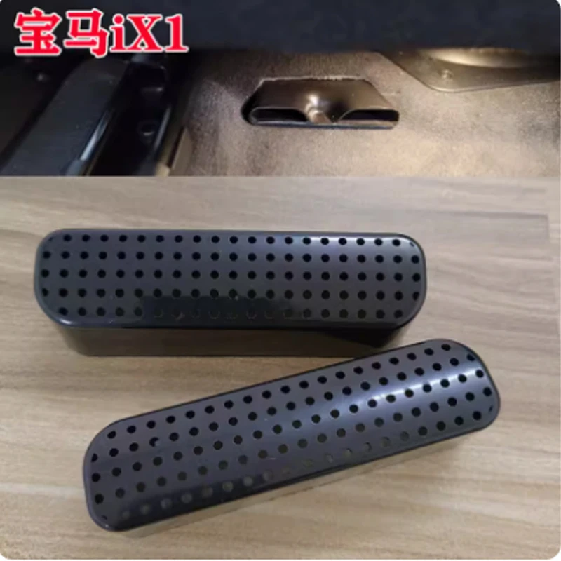 4 stuks Auto Buitenste Instaplijsten Kick Platen Protector Accessoires voor BMW X1 (U11) 2022 2023 2024 2025, auto dorpel pedaal accessoires(Black