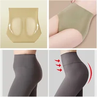 Femmes taille haute corps corset Sexy Shaperwear slips femme haute élasticité culotte fermeture taille levage fesses pantalon 3