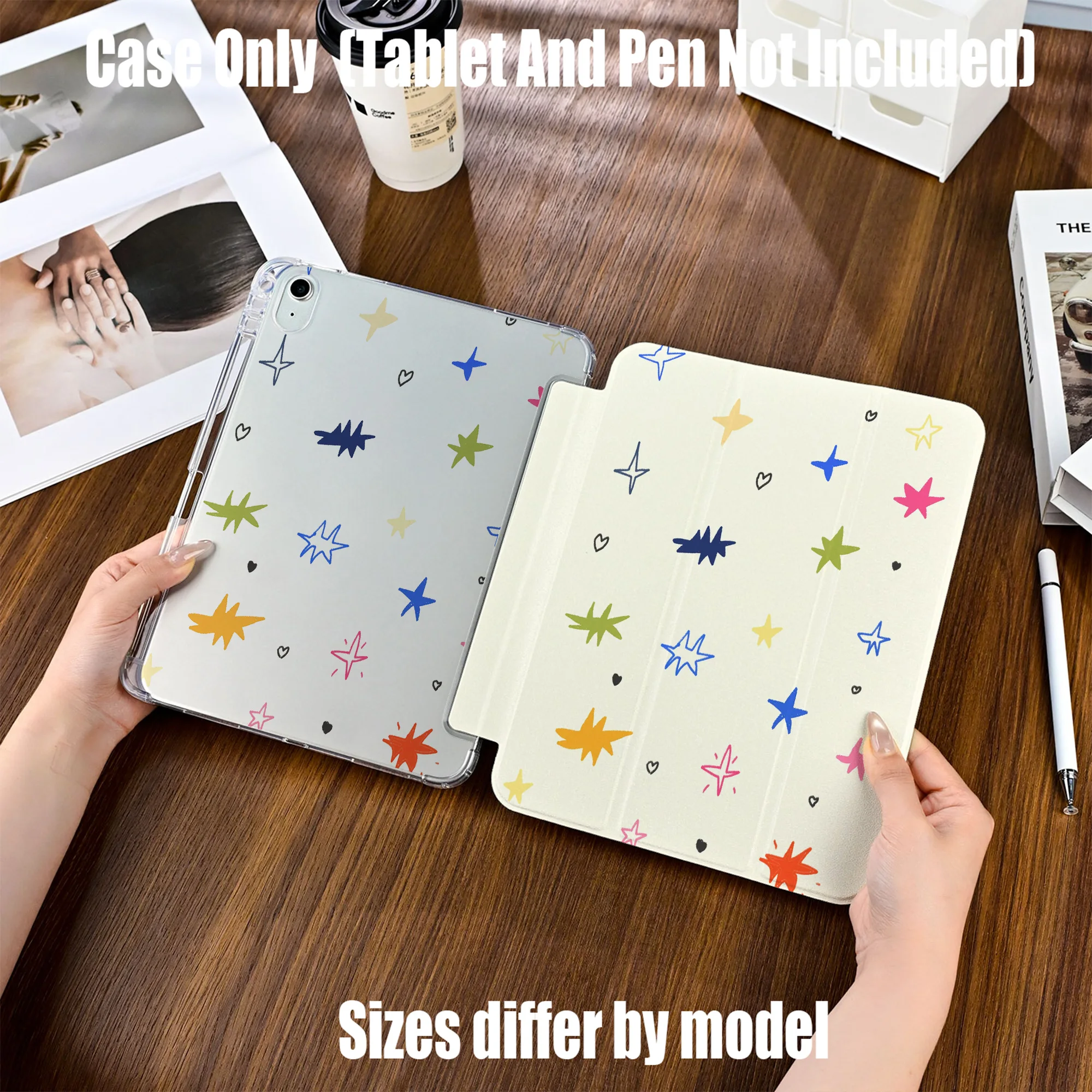 Premium TPU Tablet Case - Slim, Shockproof, Lightweight & Durable Protective Cover