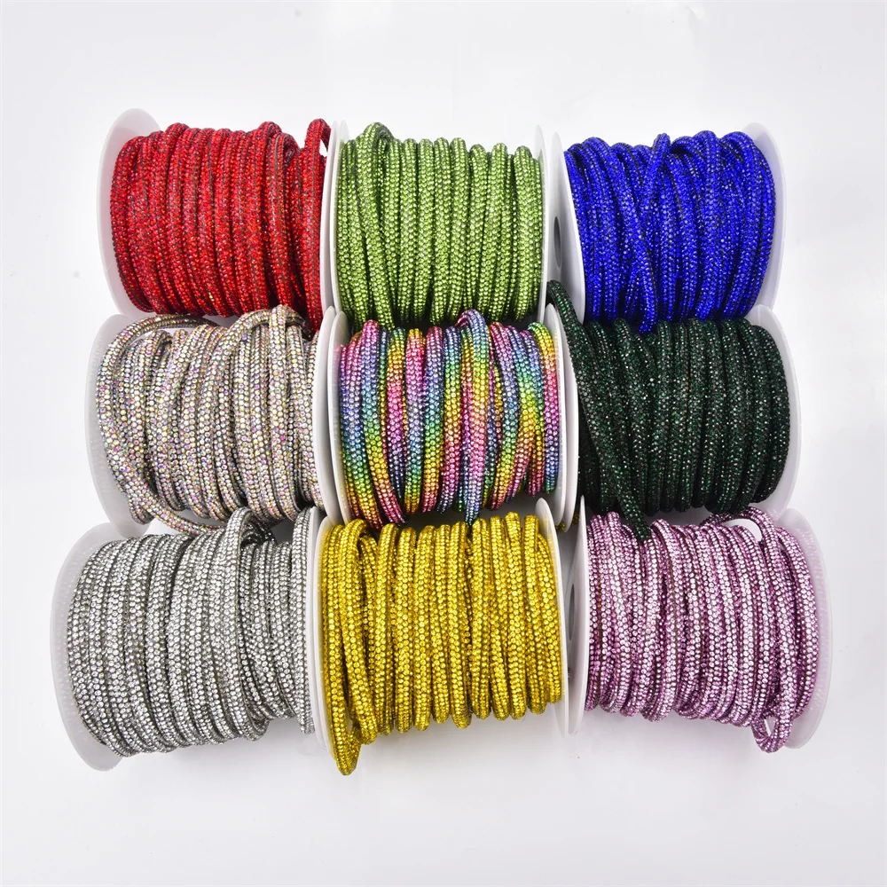 Cordino Paillettes Glitter 450cm X 6mm - Blu Scuro, Per Fai Da Te E Decorazioni - Foto 10