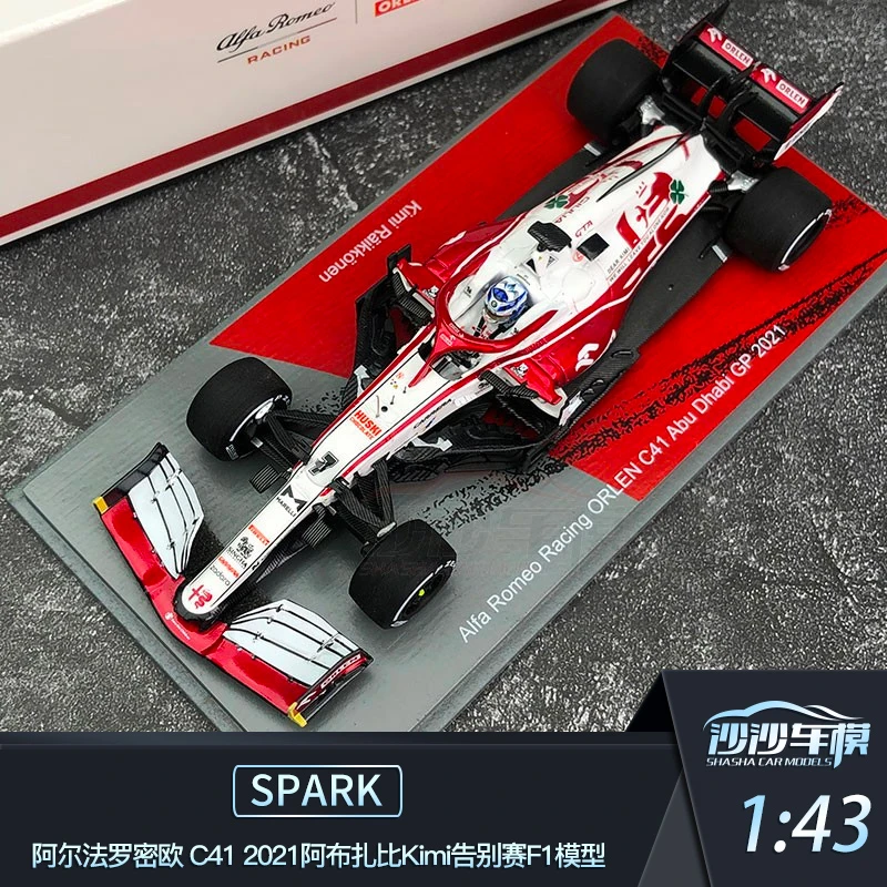 スパーク1/43 アルファロメオ C41 アブダビGP 2021 K.ライコネン スパーク1/43 アルファロメオ C41 アブダビGP 2021 K.ライコネン