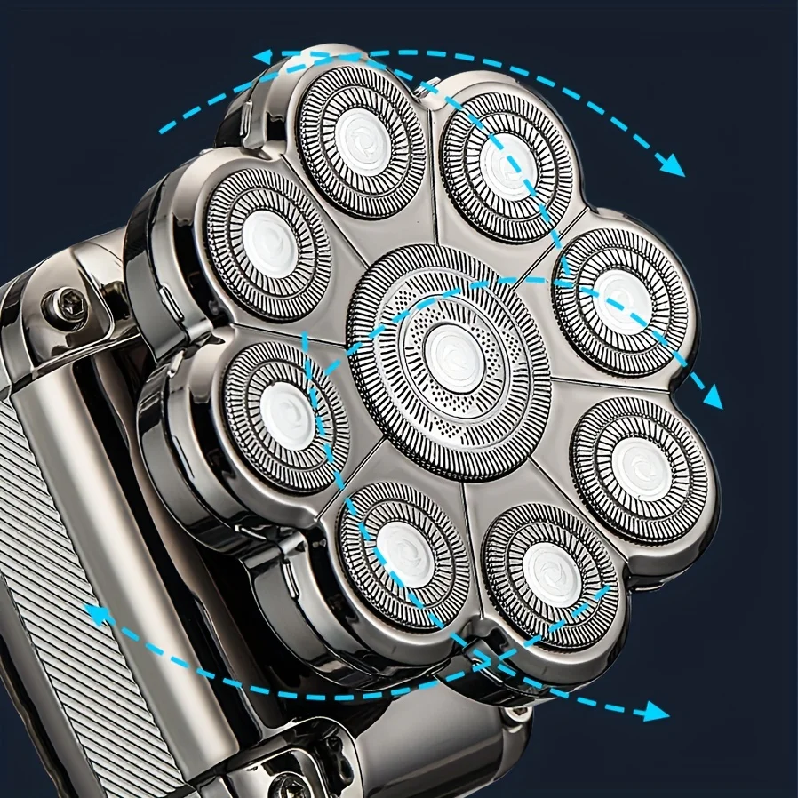 Men’s multifunctional trimming set, USB portable charging bald shaver BEST SELLERS