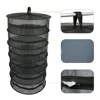 4/6 Layers Drying Net For Herbs Hanging Basket Folding Dry Rack Herb Drying Net Dryer Bag Mesh For Flowers Buds Plants Organizer 2