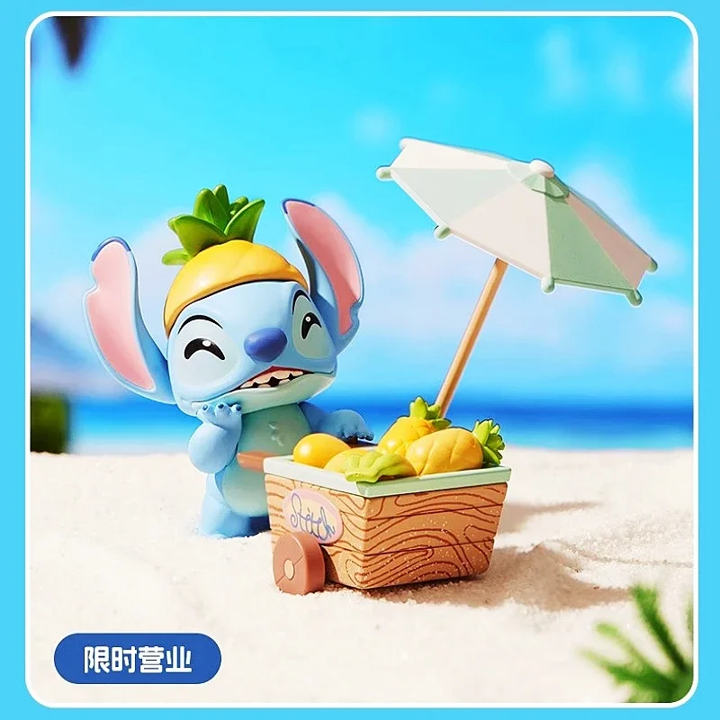 thumbnail image 1 of Caja sorpresa de la suerte de la serie Kawaii Disney Stitch Play, modelo de figura de anime, colección de juguetes de decoración para niños, regalos de Navidad, 1 of 5