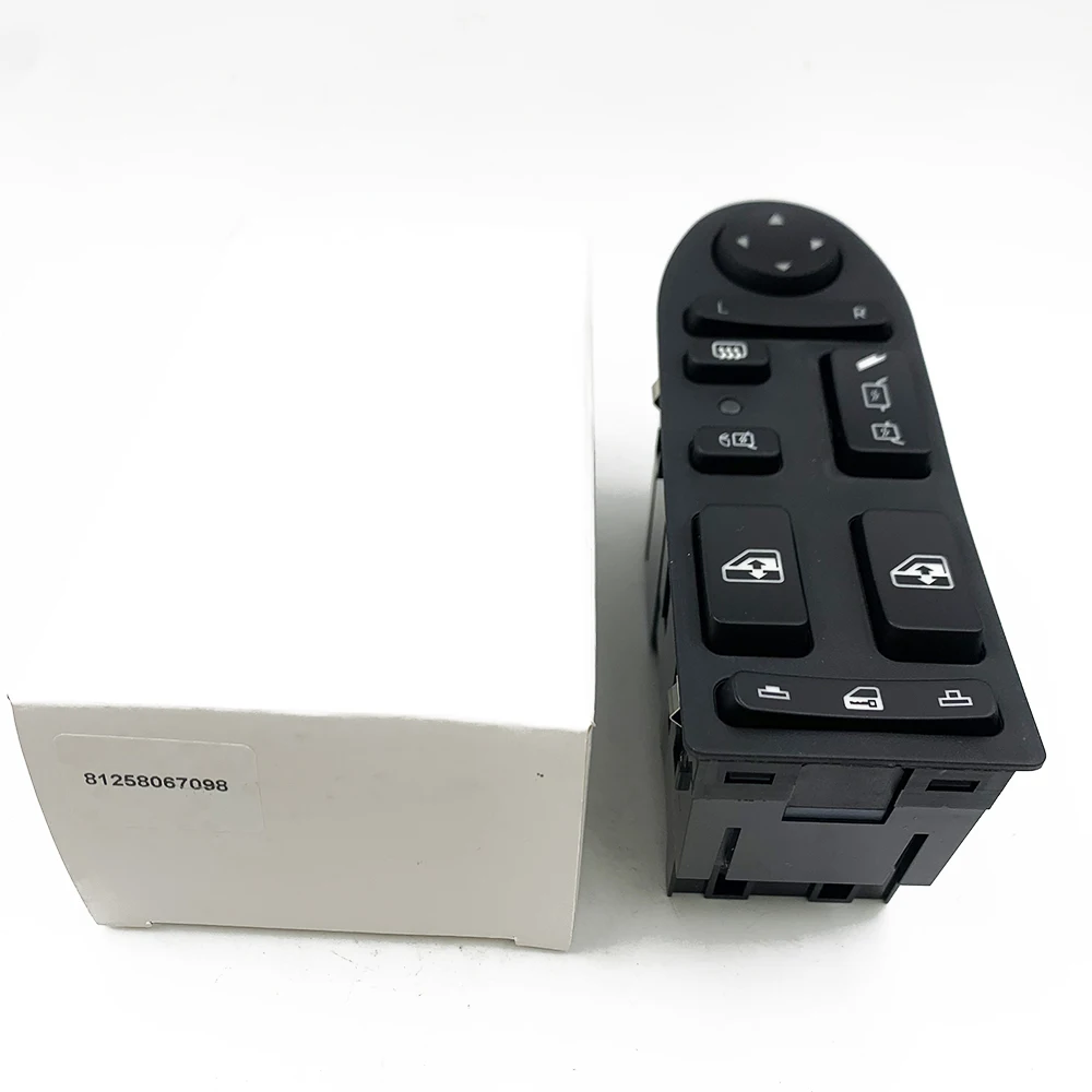 OE:81258067098 81259356749 81258067087 81258067074 Front Left Driving Side Power Window Lifter Switch for MAN TGA TGX