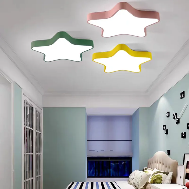 Kids Room Ceiling Light Star