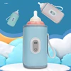 USB Charging Feeding Bottle Heater Heating Sleeve Milk Warmer 5 Temperature Adjust Insulated Breastmilk Warm Bag 2