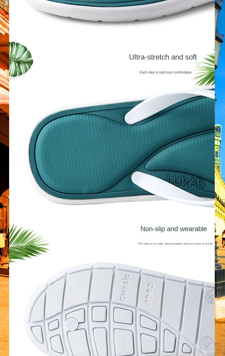 3D Memory Sponge Flip Flops for Men - true-deals-club