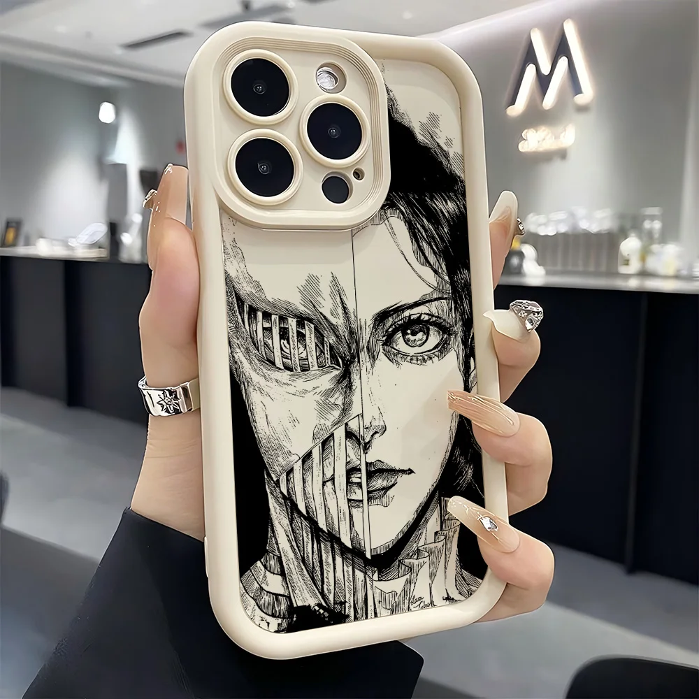 Luxury Hot Anime Attack On Titan Phone Case