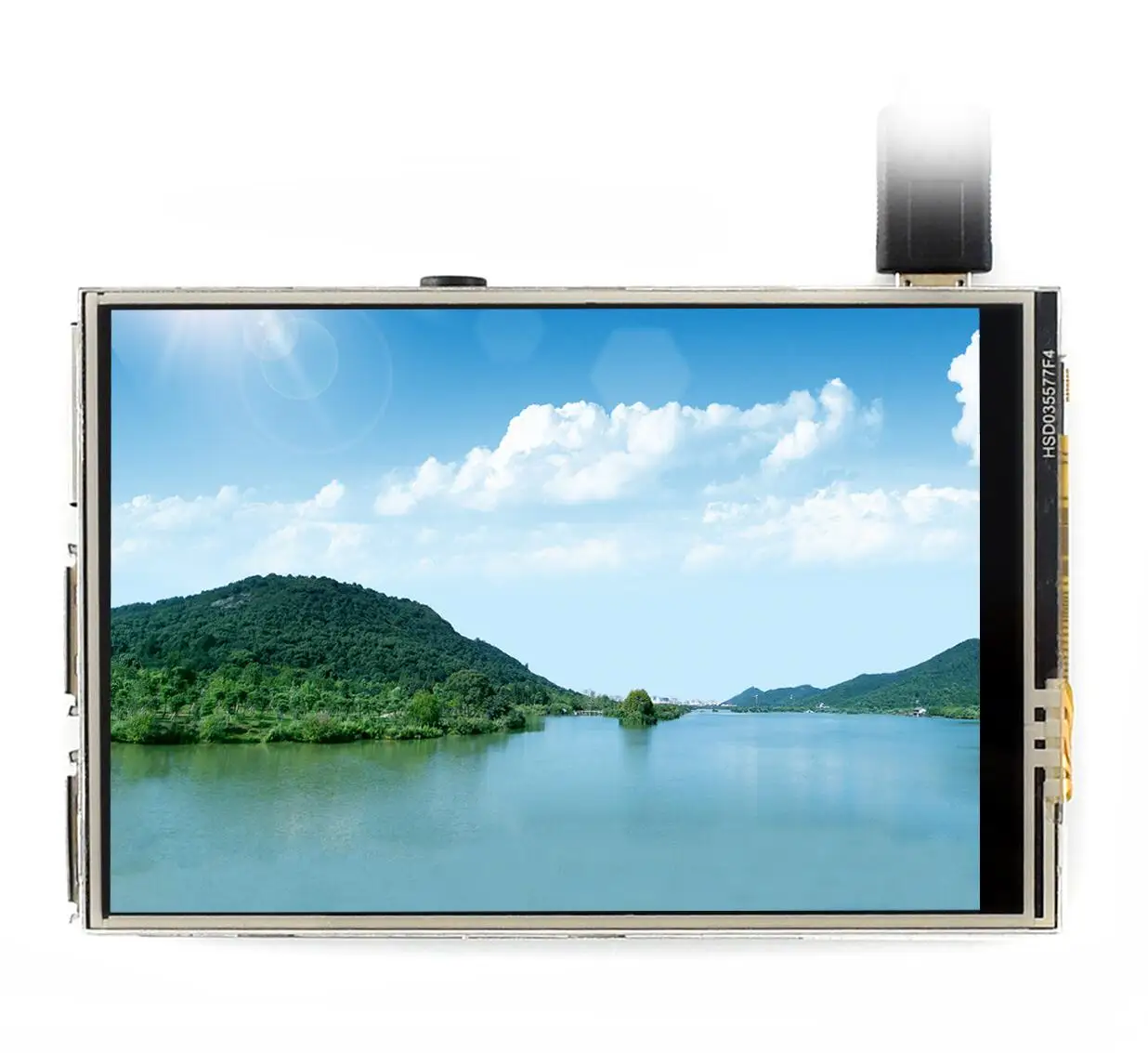 Display Touchscreen Resistivo Da 3.5 Pollici Waveshare (C) Per Raspberry Pi 480*320 Pixel 125Mhz Spi Ad Alta Velocità